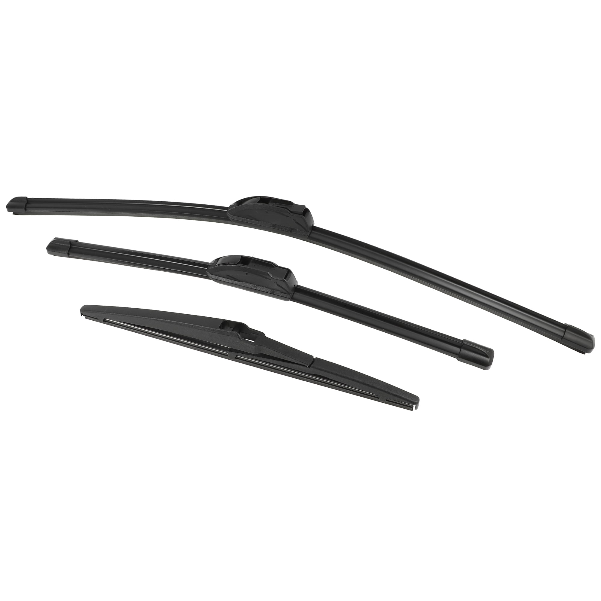 Unique Bargains 3 Pcs Front Windshield Wiper Blades Set for Toyota RAV4 2006-2015