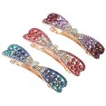 thumbnail image 1 of Unique Bargains 3 Pcs Hair Barrettes Hair Accessories for Women Blue Pink Purple, 1 of 7