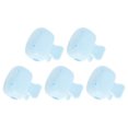 thumbnail image 1 of Unique Bargains 3 Pcs Lightweight Fish-Shaped Toothbrush Covers for Travel Plastic 5 Blue, 1 of 5