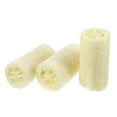 thumbnail image 1 of Unique Bargains 3 Pcs Natural Loofah Sponge for Body Shower Clean Exfoliating Beige 3.94", 1 of 6