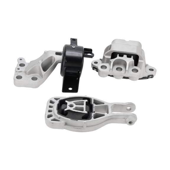 Unique Bargains 3 Pcs No.A5637HY/A5613/A5725/A5726 Engine Motor Mount for Buick Encore 2013-2015 for Chevrolet Trax 13-15 Engine Mounts Rear Lower Upper Left Right