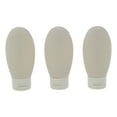 thumbnail image 1 of Unique Bargains 3 Pcs Travel Container Set Portable Travel Bottles Set Gray, 1 of 6