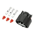 thumbnail image 1 of Unique Bargains 3 Pin Intake Air Pressure Sensor Connector Plug Waterproof Female Wire Terminal Connector for Toyota, 1 of 6