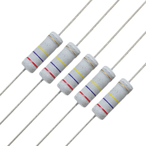 Unique Bargains 3 Watt 270K ohm Metal Oxide Film Resistor 3W 270KR 10 Pcs