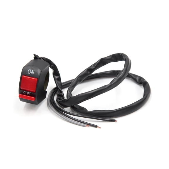 Unique Bargains 3 Wires Motorcycle Dual Flashing ON/OFF Switch for 7/8" Dia.meter Handlebar