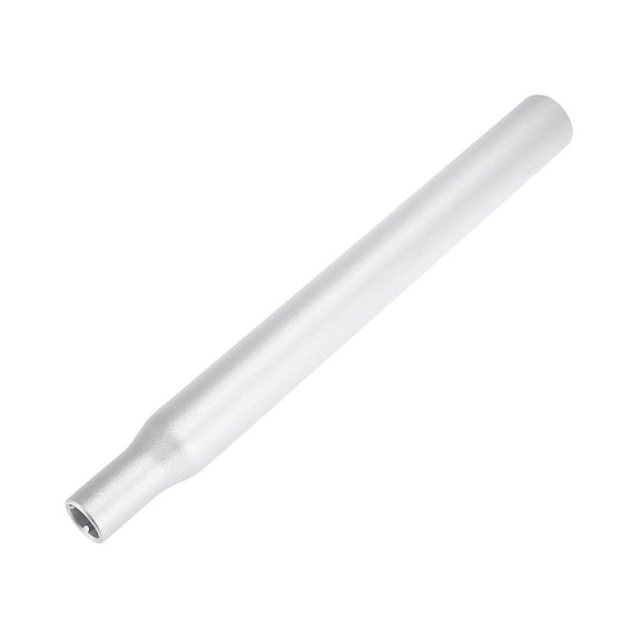 Unique Bargains 30.4x300mm Bicycle Bike Seat Post Aluminum Alloy Seat Tube without Scale Mark Silver Tone Universal