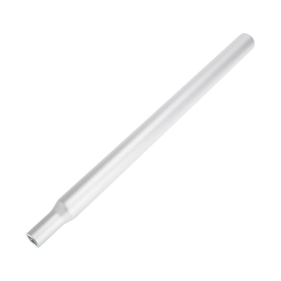 Unique Bargains 30.4x450mm Bicycle Bike Seat Post Aluminum Alloy Seat Tube without Scale Mark Silver Tone Universal