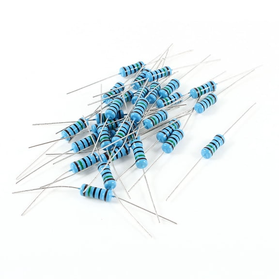 30Pcs Axial 1% Tolerance Metal Film Resistor 150 Ohm 1W