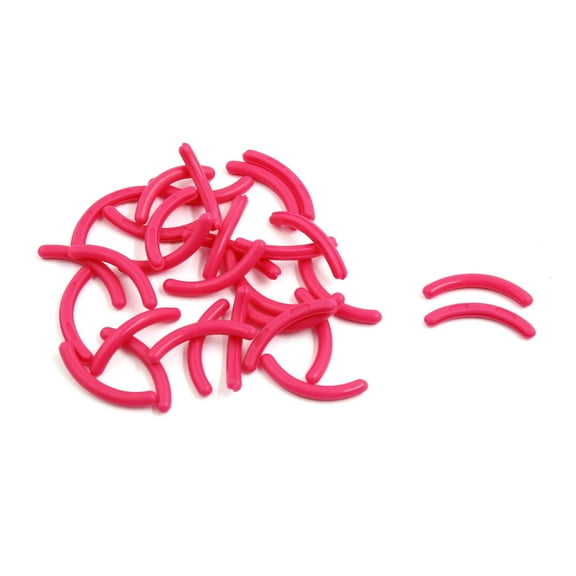30 Pcs Soft Rubber Eyelash Curler Refill Replace Pads Makeup Tool