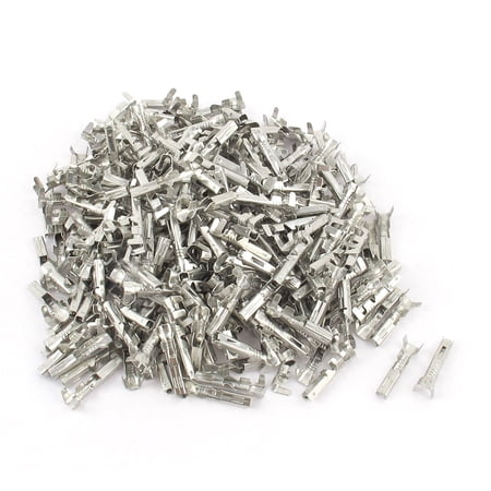 Unique Bargains 300Pcs 1.5mm Non Insulation Car Female Crimp Terminal Spade Connector