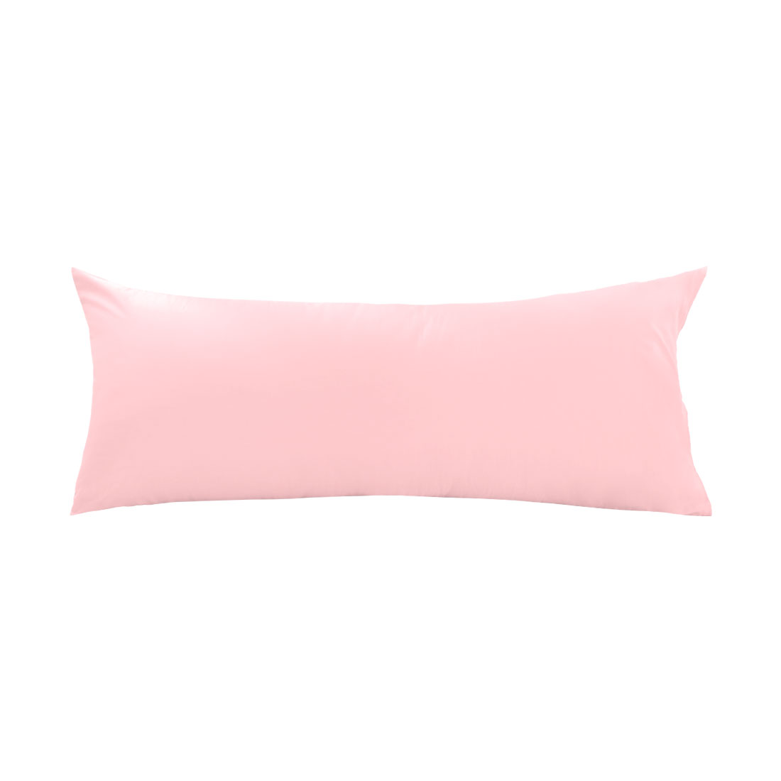 Unique Bargains 300TC Cotton Body Pillow Cover Case Coral Pink 20" x 60