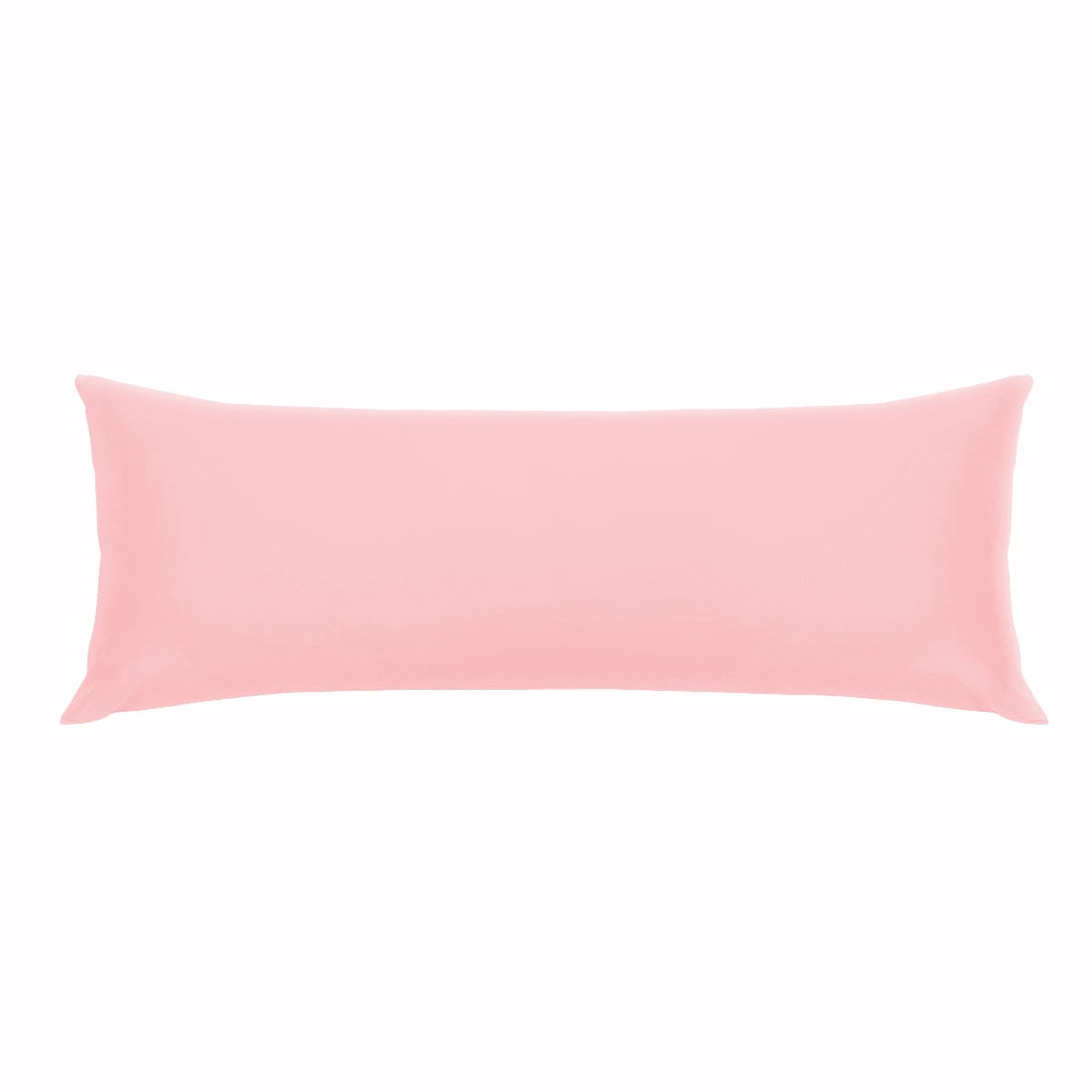 Unique Bargains 300TC Cotton Body Pillow Cover Case Coral Pink 20" x 72"
