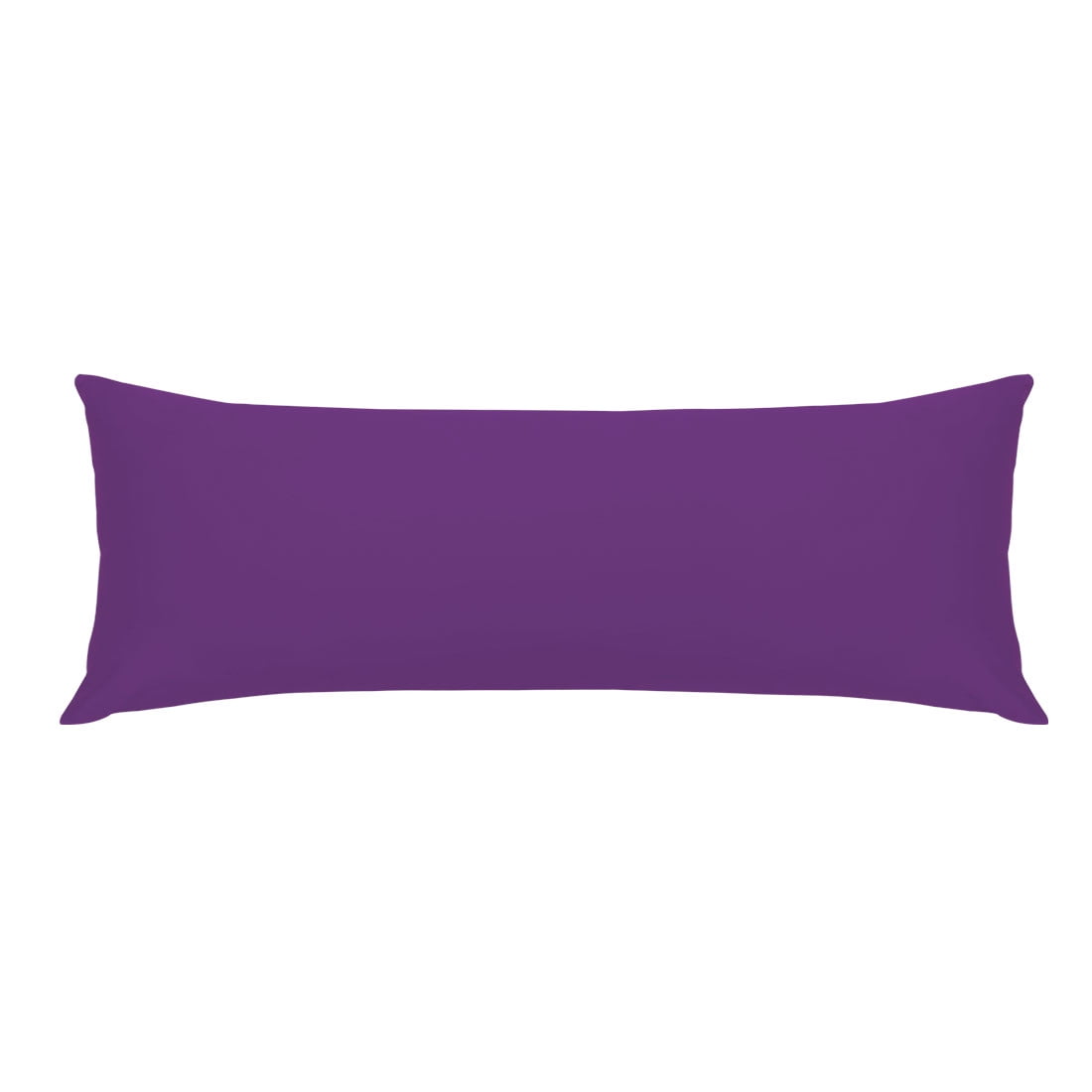 Unique Bargains 300TC Cotton Body Pillow Cover Case Deep Purple 20" x