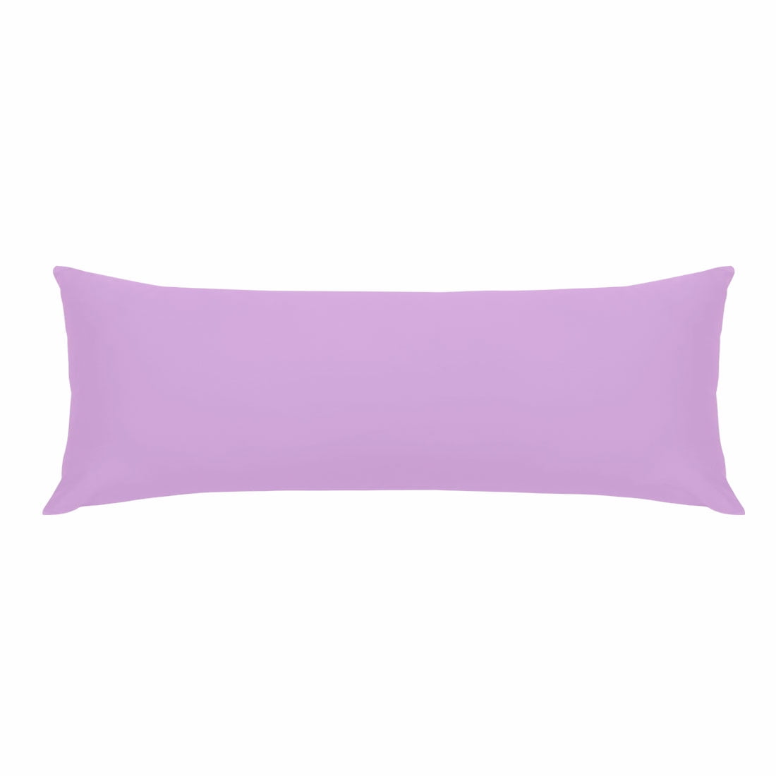 Unique Bargains 300TC Cotton Body Pillow Cover Case Lilac 20" x 72"