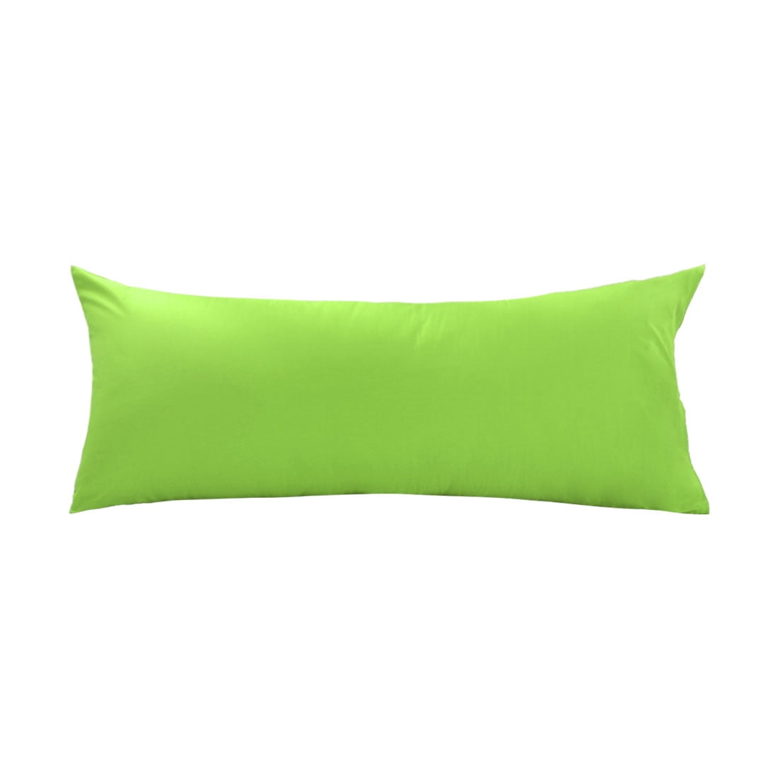 Unique Bargains 300TC Solid Egyptian Cotton Pillowcases Green Body 20" x 48"