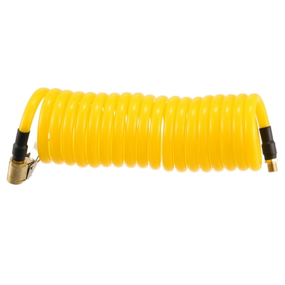 Unique Bargains 300cm 118.11" Flexible Tire Valve Stem Extension Inflator Hose with Locking Air Chuck for Car Bike