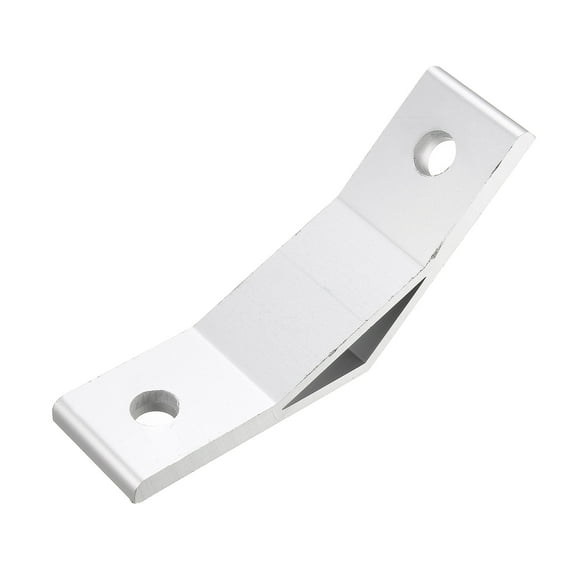 Unique Bargains 3030 Aluminum Corner Brackets Profile Corner Joint Connectors Corner Braces (135 Degree Angle) 2 Pcs