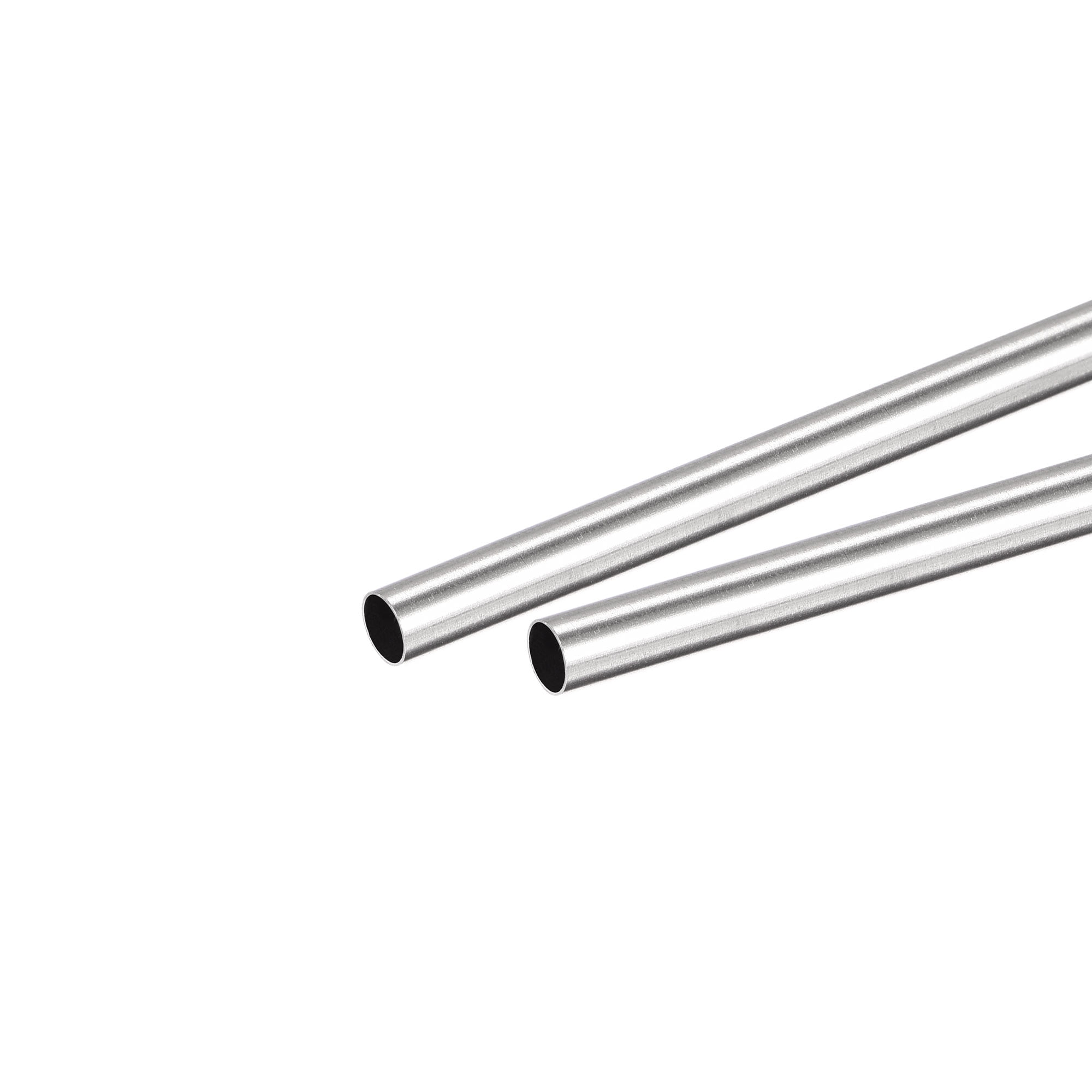 Unique Bargains 304 Stainless Steel Metal Tubing Seamless Straight Pipe Tubes 3mm x 0.2mm x 300mm