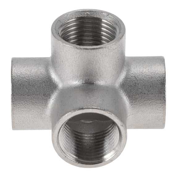 Raccordo Inox 304 3/8 BSPT Maschio-maschio – Per Tubi Idraulici - Foto 3