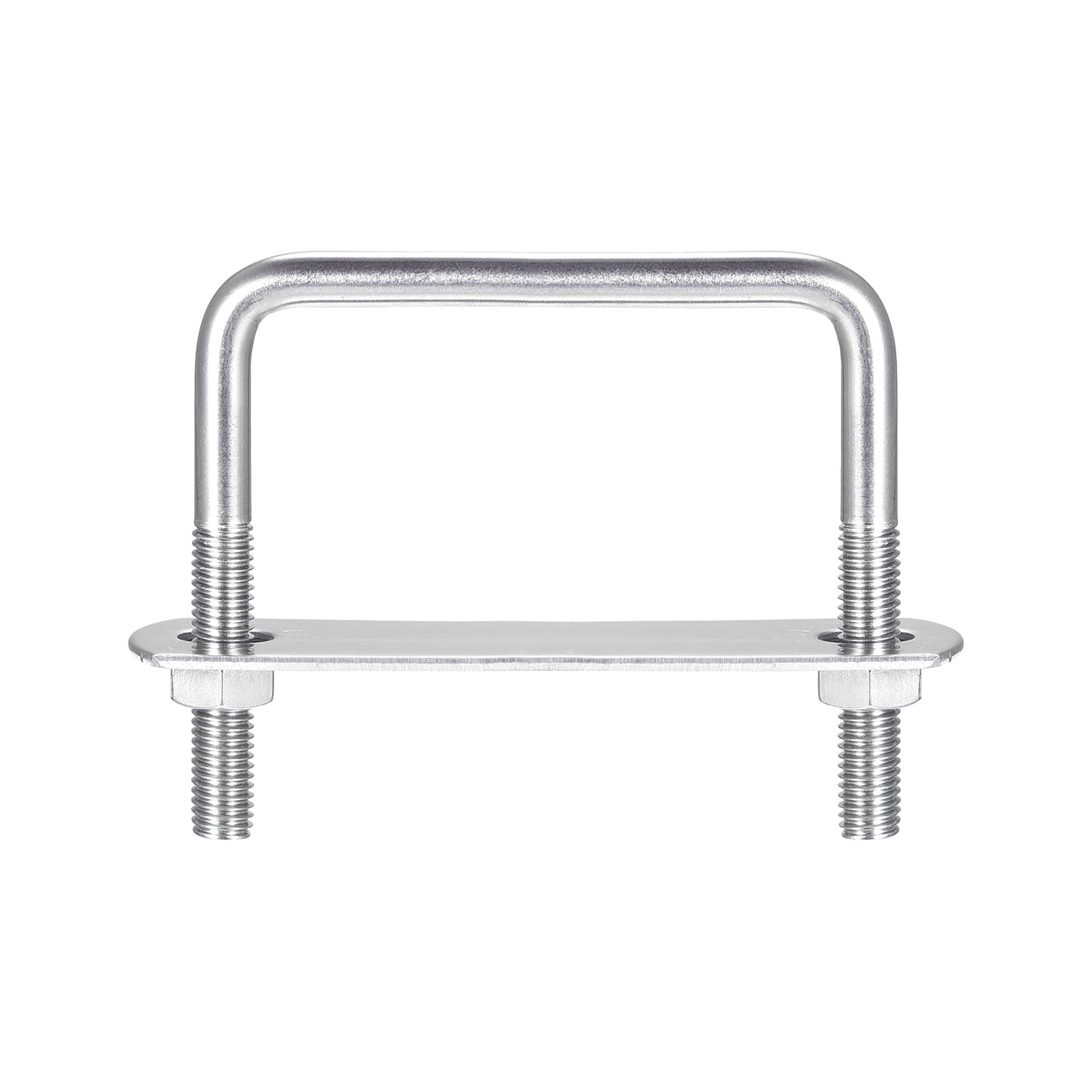Unique Bargains 304 Stainless Steel U Bolt Silver 72mm Inner Width 70mm Length M8