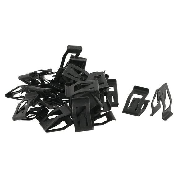 Unique Bargains 30Pcs Auto Car Front Console Dash Dashboard Trim Metal Retainer