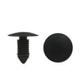 thumbnail image 1 of Unique Bargains 30Pcs Black Push Type Plastic Rivets Fastener Door Trim Panel Clip 11mm for Car, 1 of 2