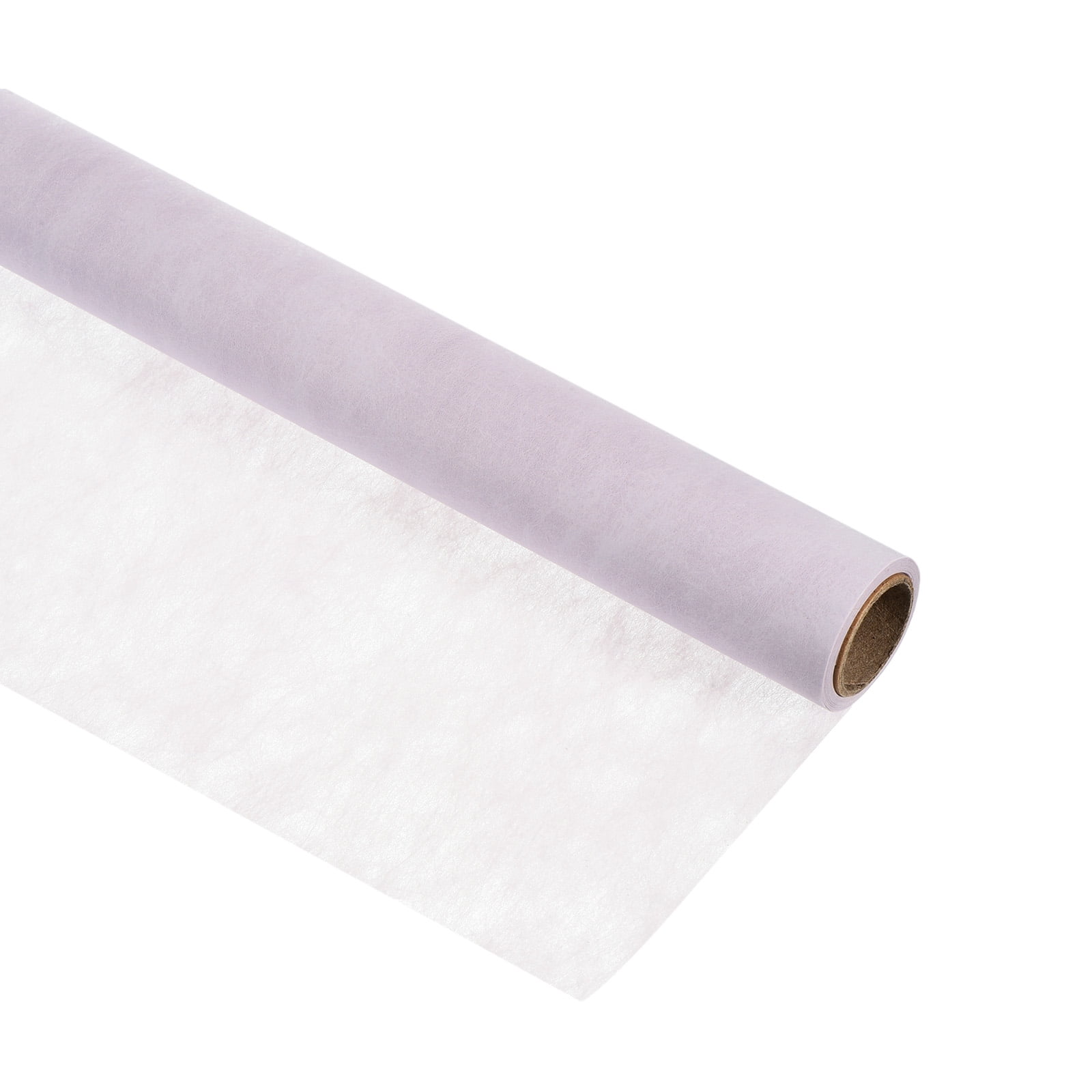 Unique Bargains 30ft Flower Wrapping Paper Bouquet Waterproof Packaging Cotton Purple