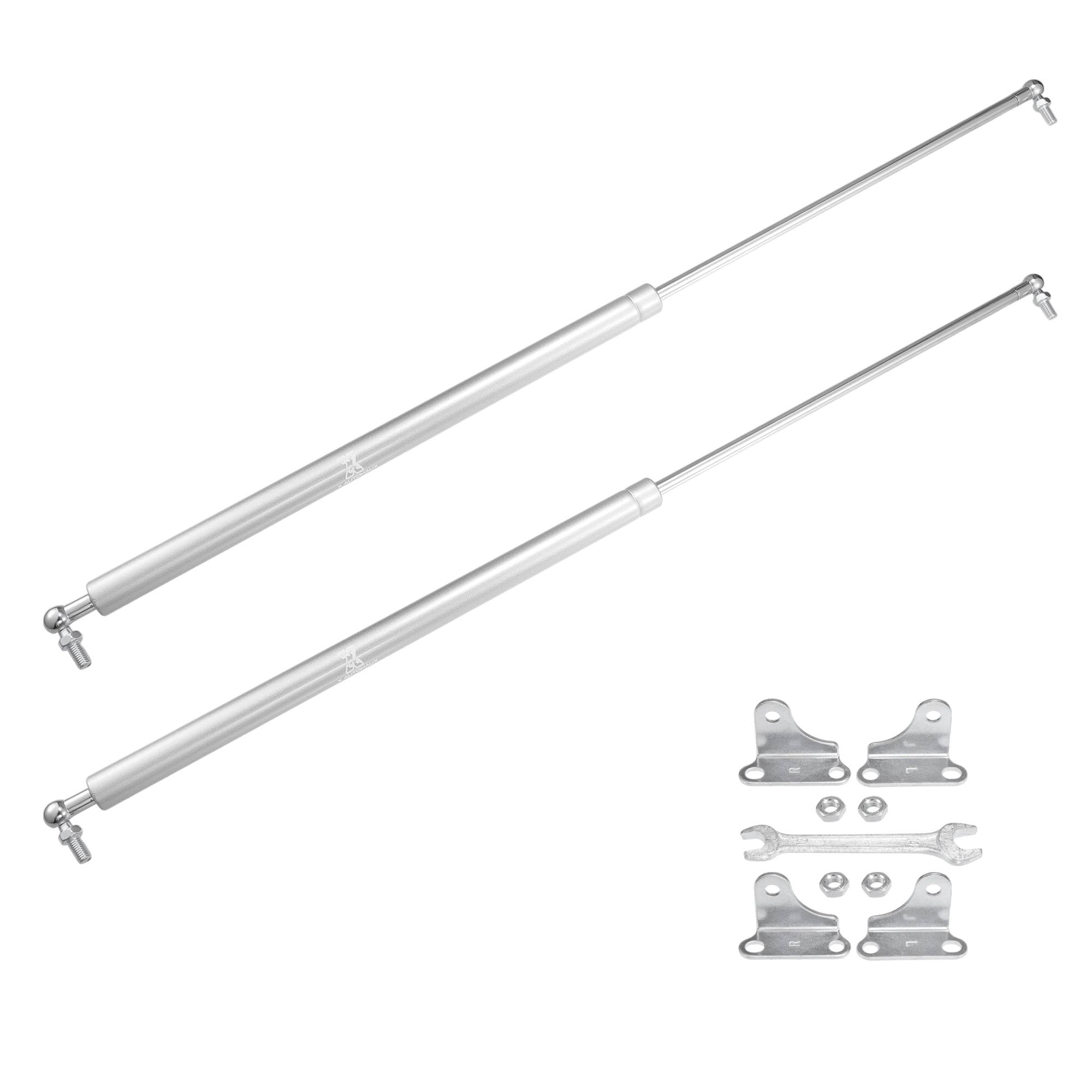 Unique Bargains 30inch Lift Supports Struts Gas Spring for RV Car 200lb/890N Silver
