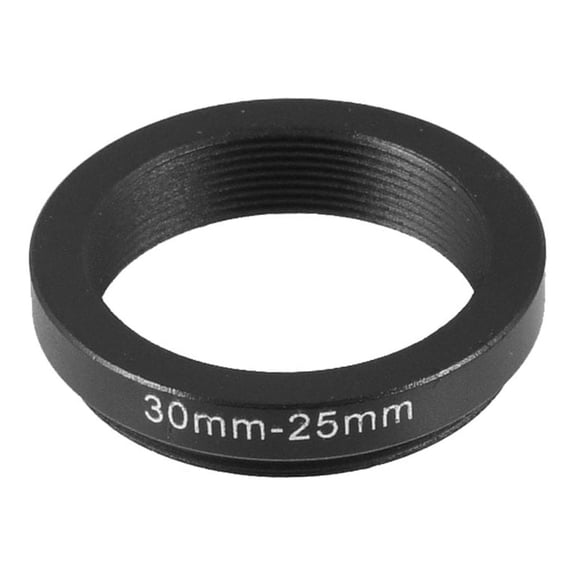 Unique Bargains 30mm-25mm 30mm to 25mm Black Step Down Ring Adapter for Camera
