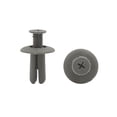 thumbnail image 1 of Unique Bargains 30pcs 8mm Gray Car Plastic Push Type Rivet Retainer Fastener Bumper Pin Clips, 1 of 1