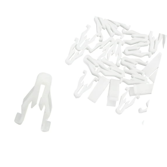 Unique Bargains 30pcs Plastic Nylon Switch Bezel Clip for Toyota for Lexus 90467-10203