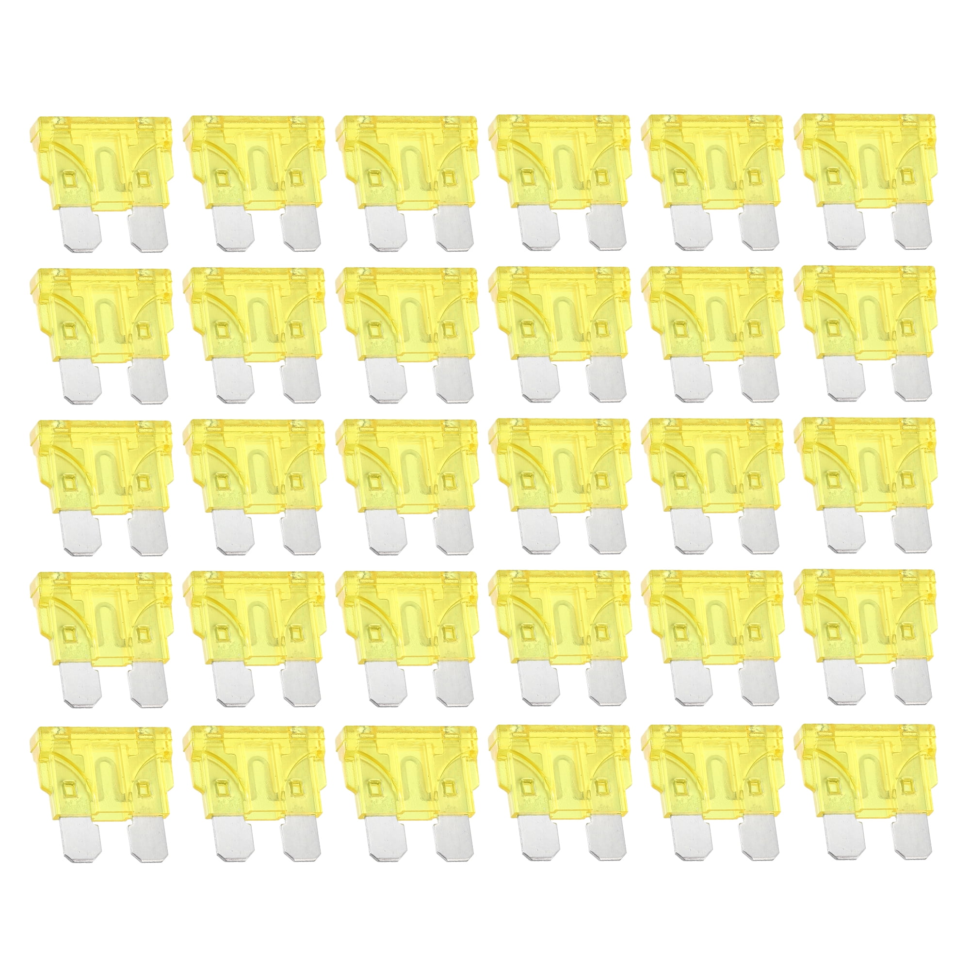 Thread Style Fuses Unique Bargains 30pcs Standard Blade Style Fuses 20A Blade Style Fuses ...