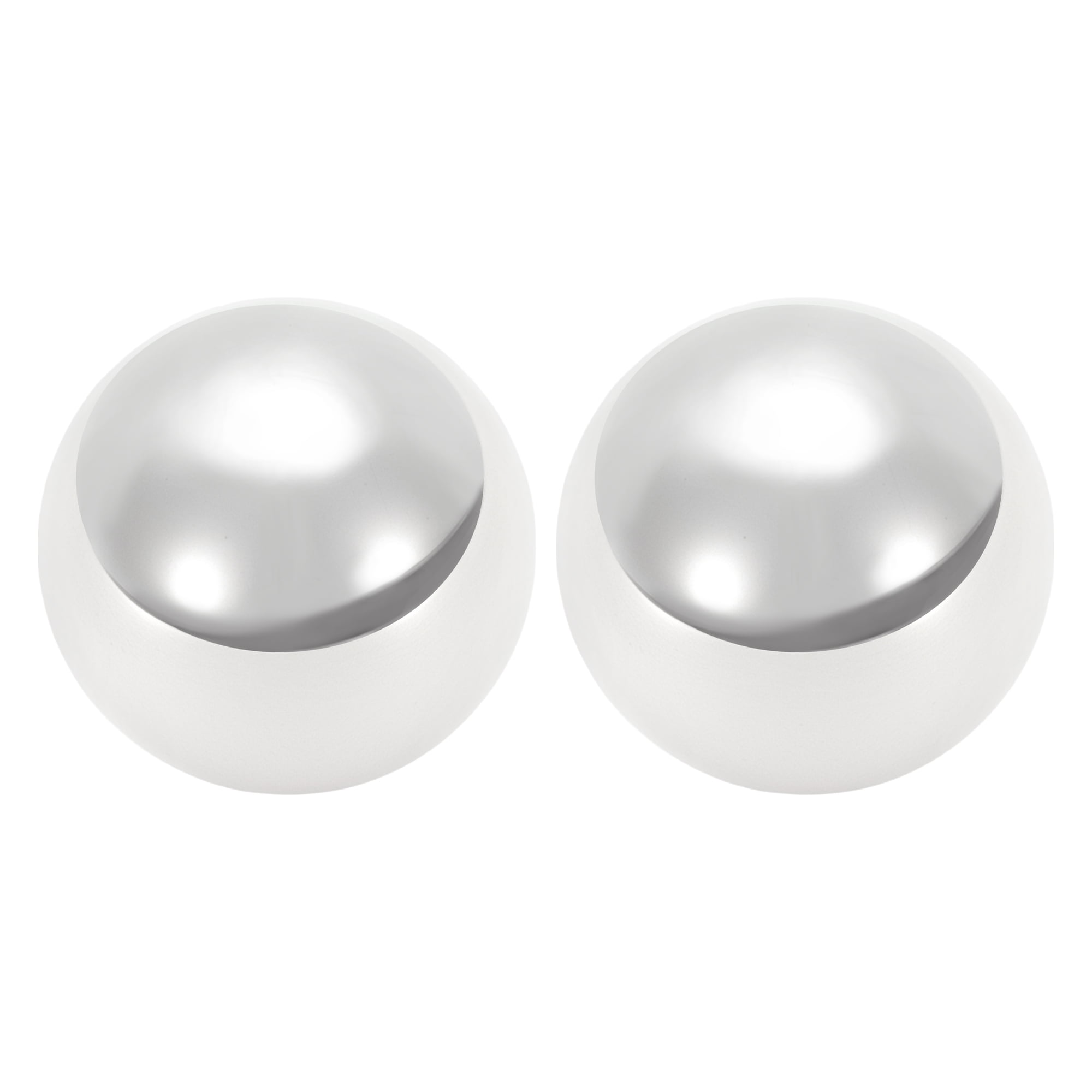 Unique Bargains 31.8mm Bearing Ball Bearing Steel G100 Precision Ball Silver Tone 2 Pcs