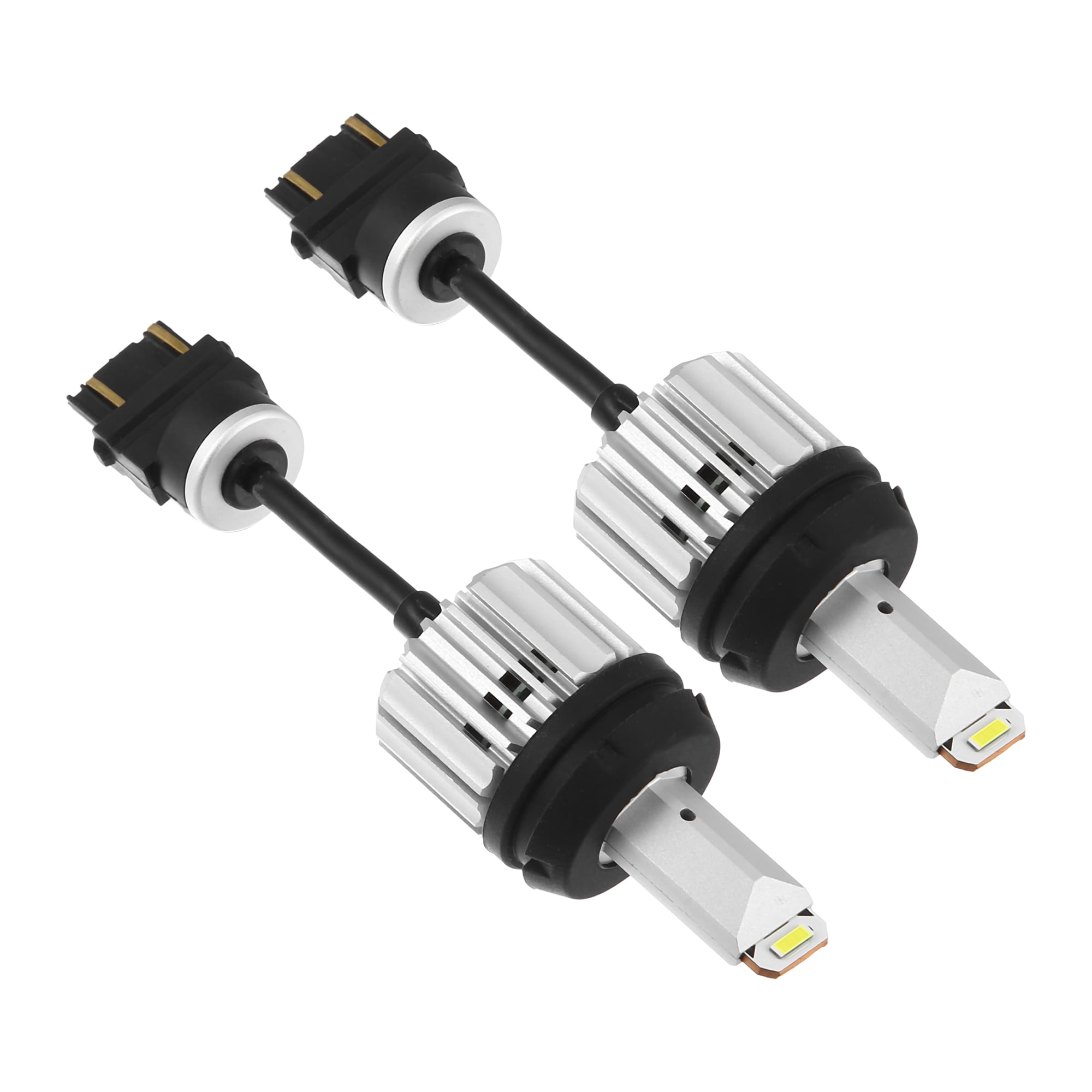 Unique Bargains 3157 Back Up Reverse Light Backup High Mount Cargo LED Bulbs White 6500K Canbus Error Free (Set of 2)