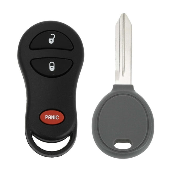Unique Bargains 315MHz GQ43VT17T Keyless Entry Remote Ignition Transponder Key Fob for Dodge for Ram 64 Chip 3 Buttons