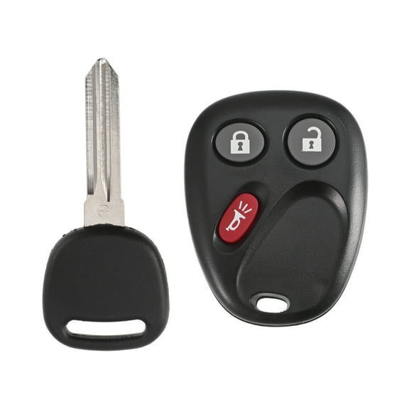 Unique Bargains 315MHz Keyless Entry Remote Ignition Transponder Key Fob Set 3 Buttons for Chevy Trailblazer for GMC