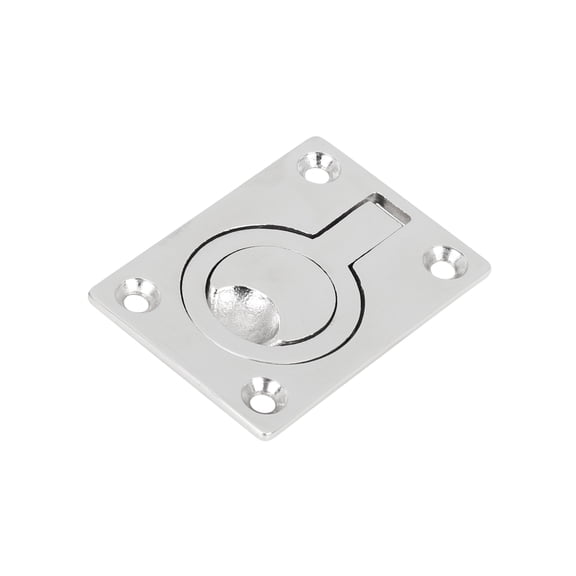Unique Bargains 316 Stainless Steel Boat Floor Locker Hatch Lift Flush Ring Pull Handle