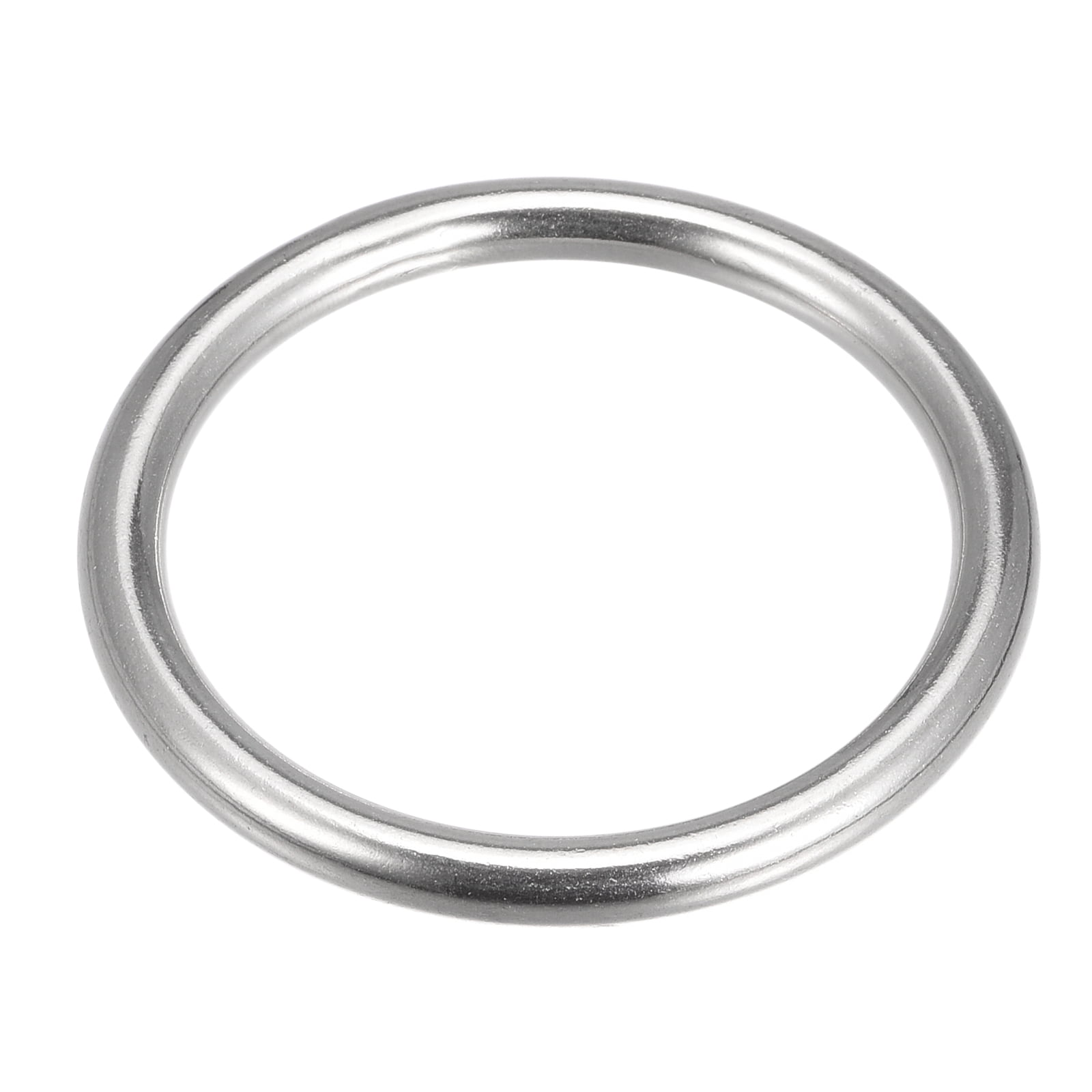 Unique Bargains 316 Stainless Steel Welded O-Rings for Hanging Plants 1.97"