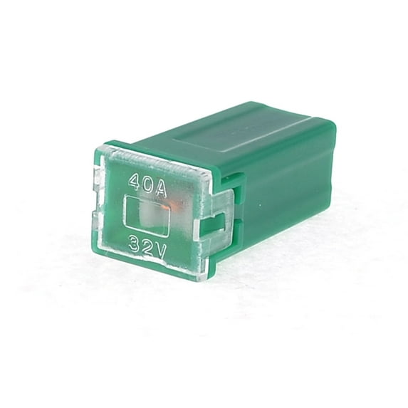 Unique Bargains 32V PAL Pacific Car Link Cartridge Slow Blow Female Fuse Green