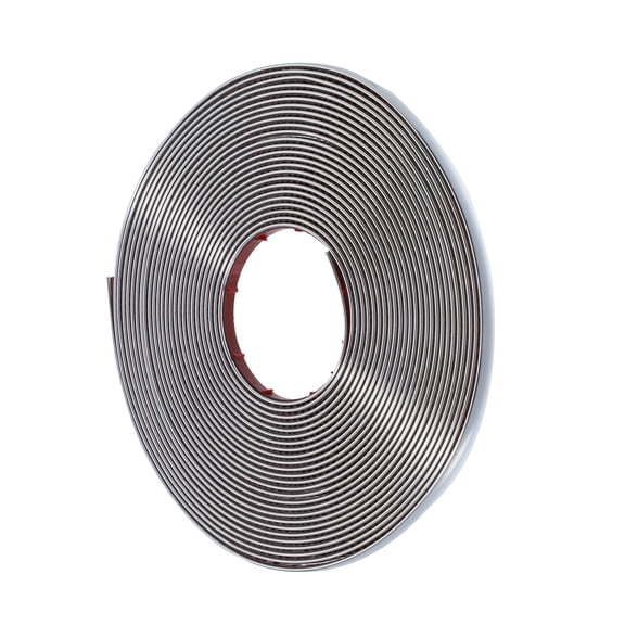 Unique Bargains 32ft Automotive Trim Car RV Door Window Bumper Side Body Trim Strip Scratch Proof 5/16" 8mm Silver Tone