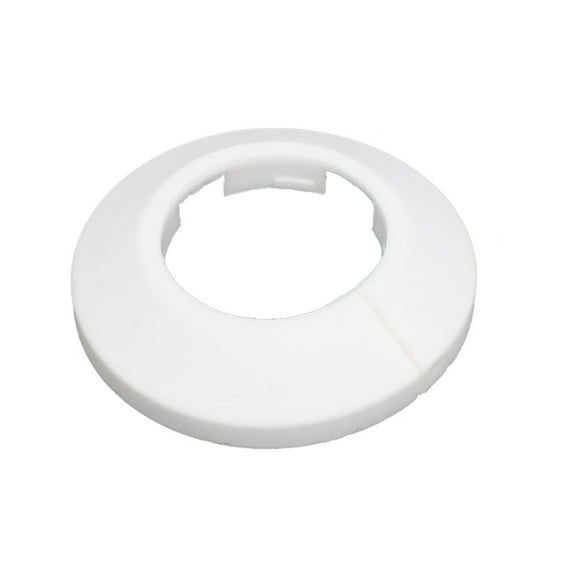 Unique Bargains 32mm Plastic Wall Flange Radiator Water Pipe Cover White