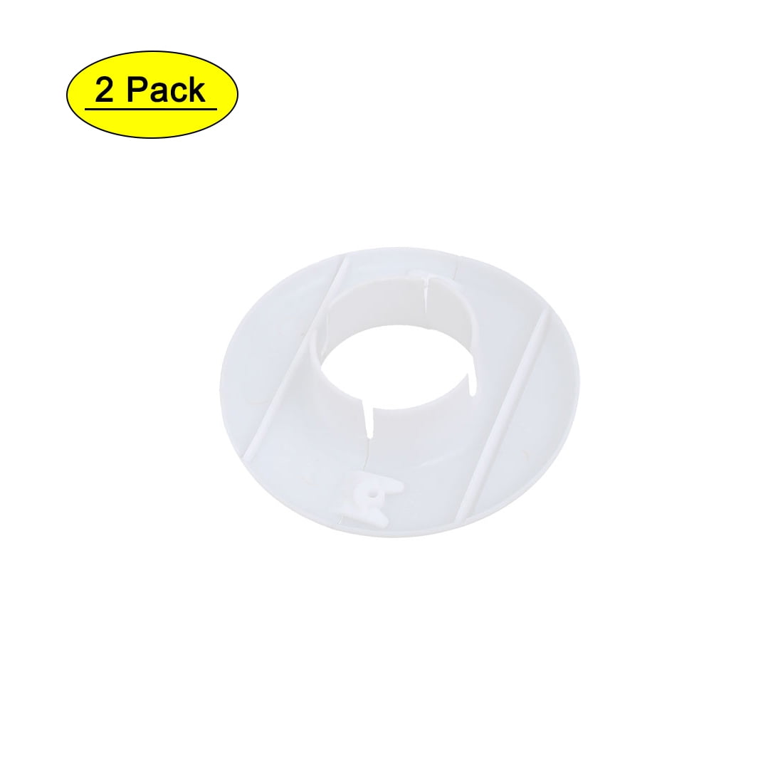 Unique Bargains 34mm Inner Dia Plastic Detachable Air Conditioning Wall