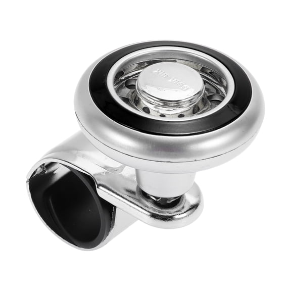Unique Bargains 35mm Car Steering Wheel knob Spinning Top Vehicle Steering Wheel Rotator Ball for SUV Pickup Trucks Semi-Trailers Vans Boats Graphite Black 1 Pc