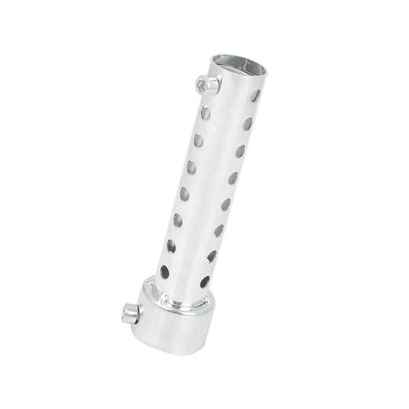 Unique Bargains 35mm Universal Exhaust Pipe Baffle Muffler Baffle for Motorcycle Silver