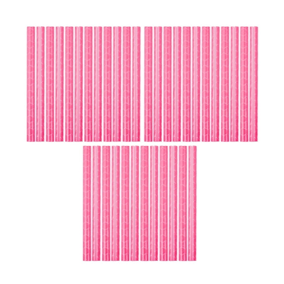 Unique Bargains 36 Pcs Bicycle Reflector Reflective Version Durable ABS Night Visibility Cycling for Bike, Mountain Bike, Wheels, Wheelchair Pink