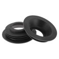 thumbnail image 1 of Unique Bargains 38mm Car Headlight Dust Cover F22B Open Cap Rubber Housing Dust Seal Cap 2 Pcs, 1 of 7
