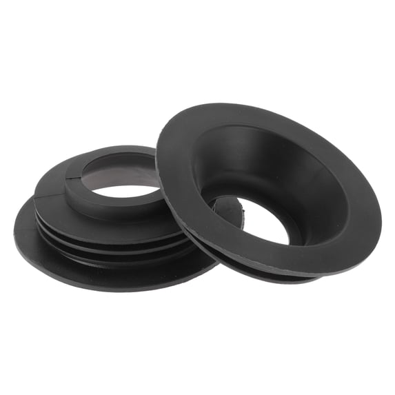 Unique Bargains 38mm Car Headlight Dust Cover F22B Open Cap Rubber Housing Dust Seal Cap 2 Pcs