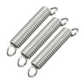 thumbnail image 1 of Unique Bargains 38mmx8mm Metal Dual Hook Tension Spring Silver Tone 3pcs, 1 of 2