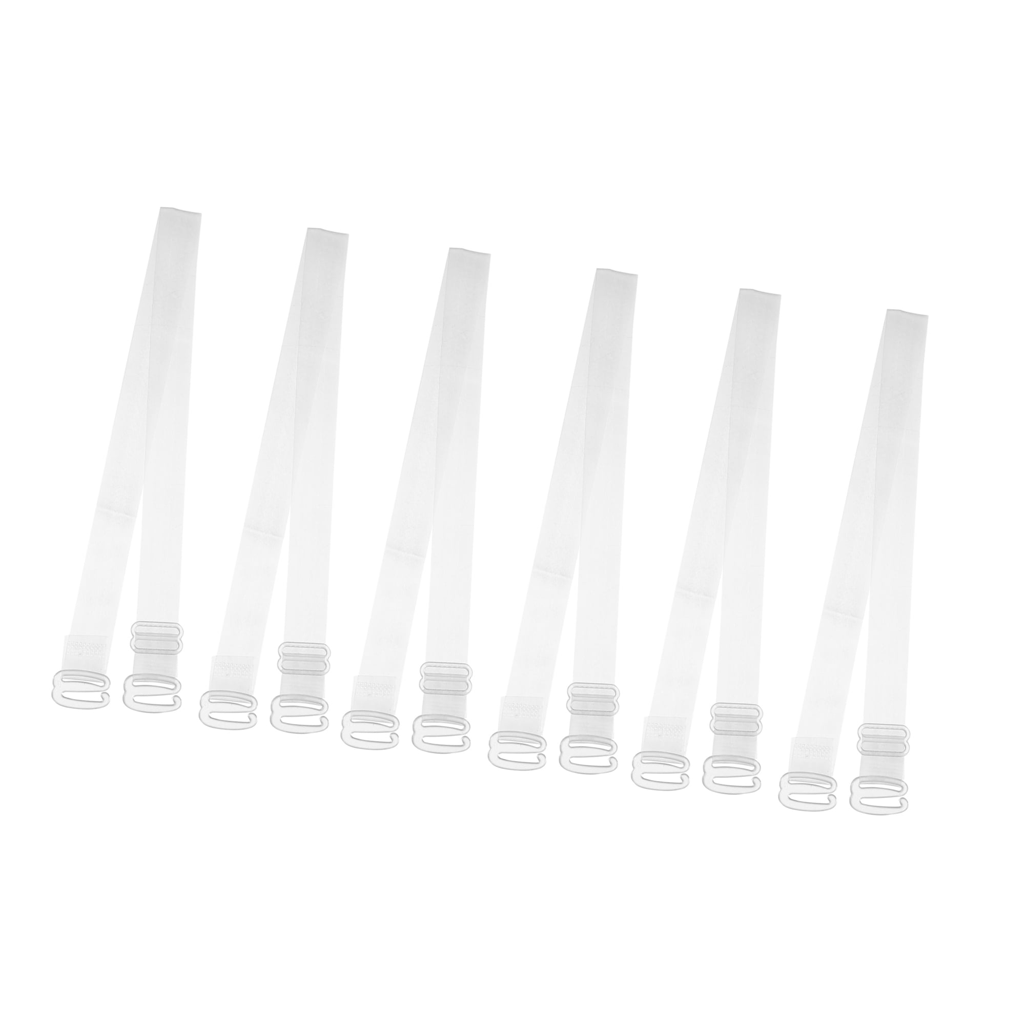 D-GROEE Clear Bra Straps, 3-Pairs Invisible Non-Slip Adjustable Bra Straps  for Strapless Bra