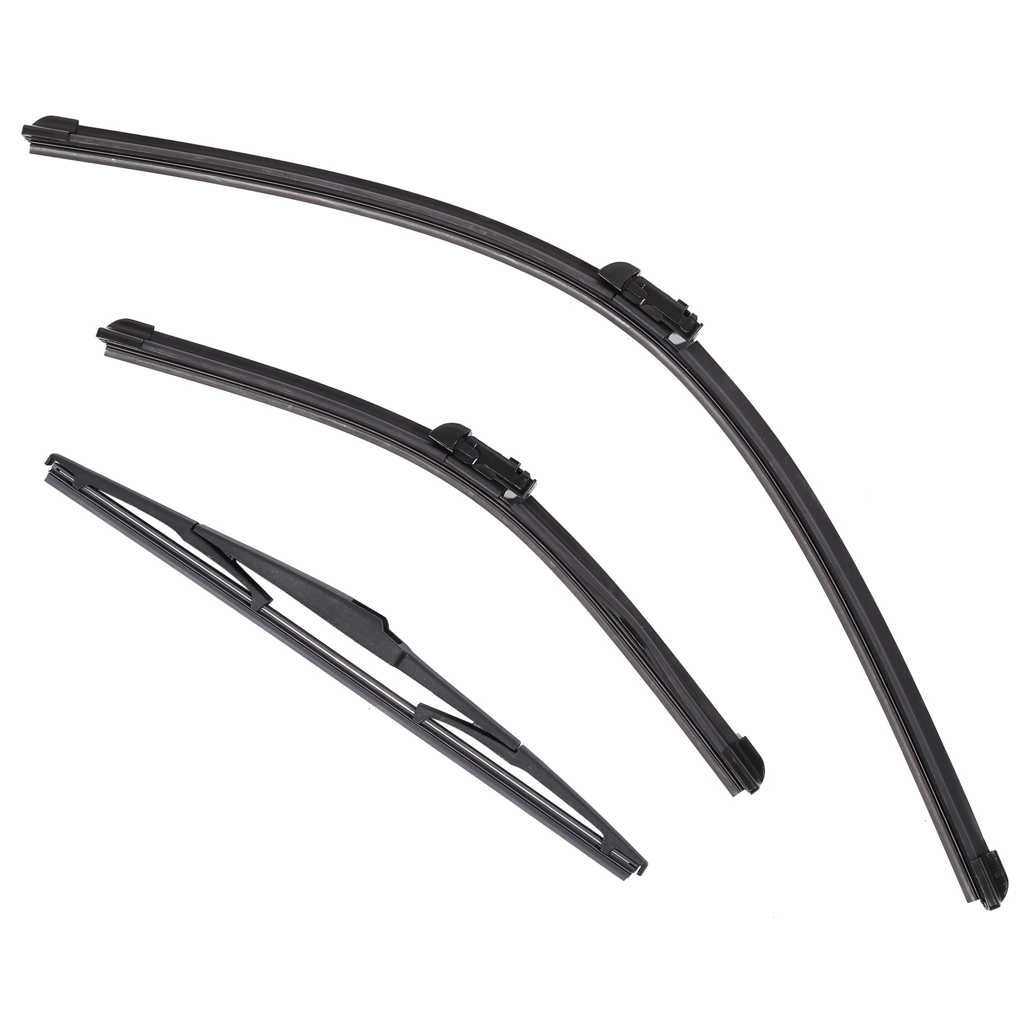 Unique Bargains 3Pcs 26" 16" 14" Front Windshield Wiper Blades for Toyota CHR